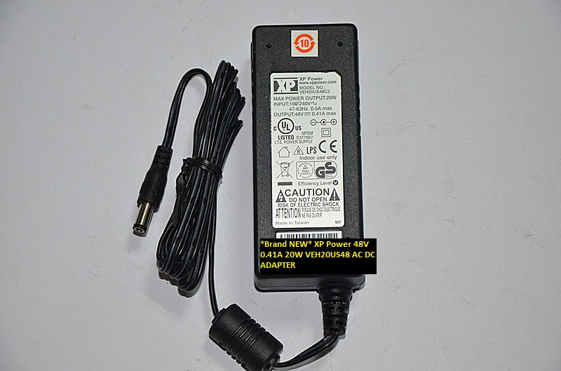 *Brand NEW* XP Power 48V 0.41A 20W VEH20US48 AC DC ADAPTER